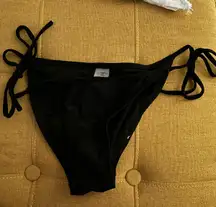 Black Tie Bikini Bottoms