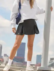 OFFLINE By Aerie Real Luxe Faux Leather Mini Skirt - XS