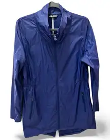 THE NORTH FACE Nueva Trench Rain Jacket Size Large blue lightweight