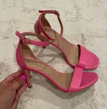 Pink heels