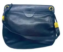 Christian Dior Black Leather Shoulder Bag