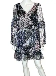 Devlin Priscilla Patchwork Boho Floral Dress Women’s Sz 12