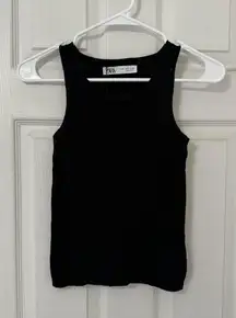 Zara Black Tank Top