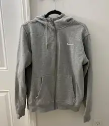 Gray Zip Up Hoodie