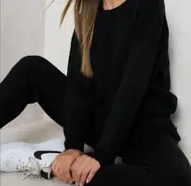 Two Piece Long Sleeve Shirt Top Pants Joggers Set