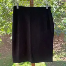 Philosophy  Republic Clothing Charcoal Double Knit Pencil Skirt Size 4. NEW