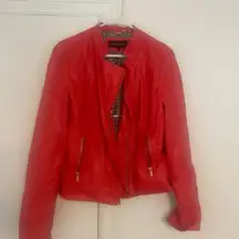 | Beautiful faux leather jacket