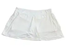 NIKE DRYFIT WHITE SKORT SIZE large
