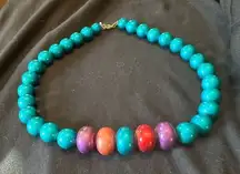 Necklace. Very colorful and pretty 18 inches in length.​​​