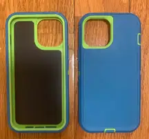 iPhome 12Pro Max 360 Shock Defender Case - Teal/Green