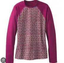 prAna NWT  Charline Sun Top‎ Pomegranate Seashells