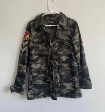 Camo Print Jacket