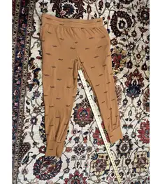 Kate Quinn Pull On Airplane Print Lounge Pant Size XL