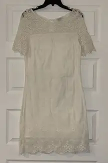 Sundance Imperial Eyelet Dress in Ivory