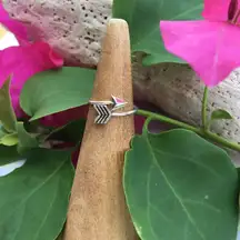 Arrow Sterling Silver Toe Ring