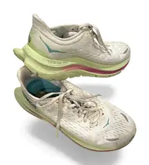 HOKA KAWANA Women's Sneakers White Green Pink 7