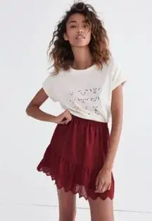 Madewell Duskway Eyelet Skirt