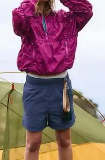 NWT Free People Prime Time Solid Shorts in Blue Indigo