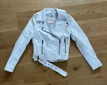 Superdown Kailey Moto Jacket in White