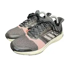 Adidas  Ultraboost ST Lace Up Training Shoe Womens Size 10.5 B75864 Black Pink