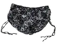 Old navy intimates sleep shorts black and white floral size medium