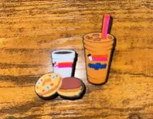 Dunkin Donuts Croc Charms - 2 pcs