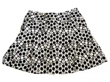 Liz Claiborne Women's‎ Cotton blend Polka Dot Skort Black Size 6 Activewear
