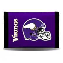 Minnesota Vikings Trifold Velcro Wallet 