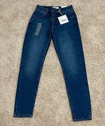 JBD blue The Yoke Skinny Denim. NWT
