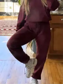 SKIMS Cotton Fleece Joggers XS