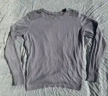 Lululemon Back to Balance Long Sleeve Sweater in
Iced Iris