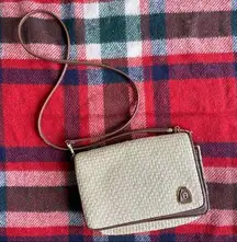 Vintage Woven Straw Crossbody  Purse