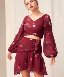 Keepsake 2020 SS Flared Floral Skirts Set Size S