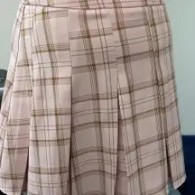 Plaid Skirt