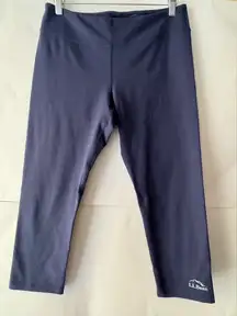 L.L. Bean Navy Blue Leggings