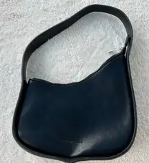 BCBGMAXAZRIA Women's Black Asymmetric Shoulder Bag