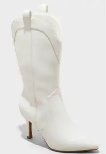 Women's Bryce Heeled Western Cowboy Boots with Memory Foam Insole - Wild 6 NWT