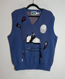 Vintage London Fog golf sweater vest