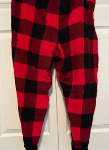 Old Navy Red and Black Plaid Pajama Pants