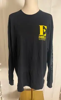 Elton John Farewell Yellow Brick Road 2022 Tour Long Sleeve Tee XL