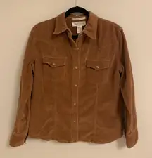 Brown Corduroy Shirt