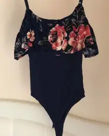 Francesca's Velvet Bodysuit