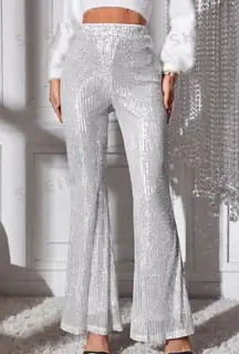 sequin pants / shein size small