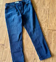 KanCan High Rise 90s Boyfriend Jeans Black Size 9/28