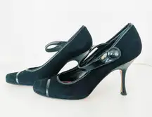 Coach  Lauryn‎ Suede Kitten Heel Pumps