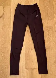 Gymshark - Sweat Seamless Sculpt High Waist Leggings in Brown