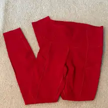 Lululemon Vibrant Red Leggings