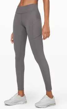 Gray Speed Up Tight 28” Leggings