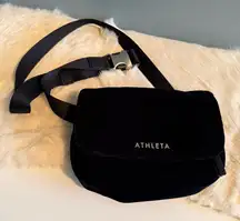 Athleta All About Revive Velvet Waist Bag