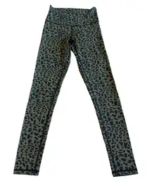 DYI Define Your Inspiration Green Cheetah Leopard Print Leggings Stretch Small